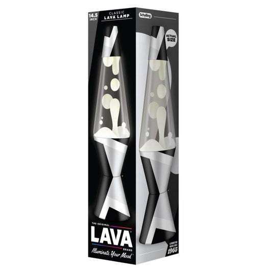 14.5″ Lava Lamp Polygonal White Tone - US 4184
