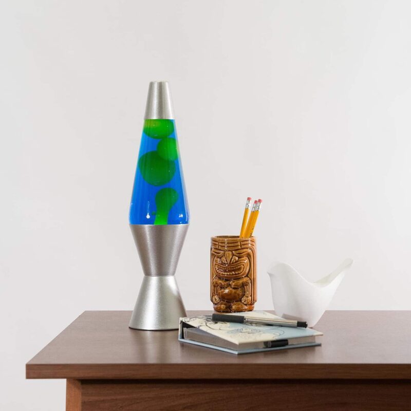 14.5” LAVA Lamp – Yellow/Blue/Silver - US 3883