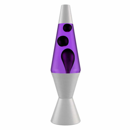 14.5’’ LAVA Lamp – Black &amp; Purple - US 6364