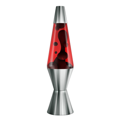 14.5″ Lava Lamp Chrome Plated Crimson - US 3460