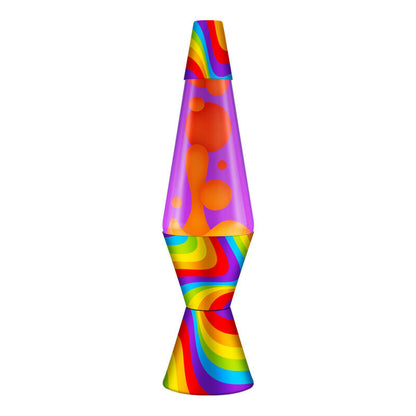 14.5″ Lava Lamp Flowing Color Bands - US 3226