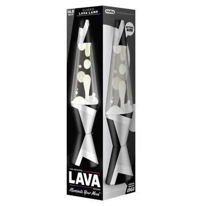14.5″ Lava Lamp Polygonal White Tone - US 4184