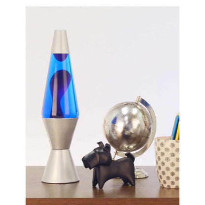 14.5″ LAVA Lamp – Purple/Blue/Silver - US 1882