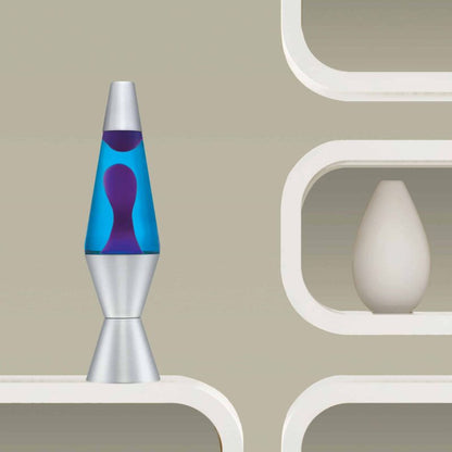 14.5″ LAVA Lamp – Purple/Blue/Silver - US 1882