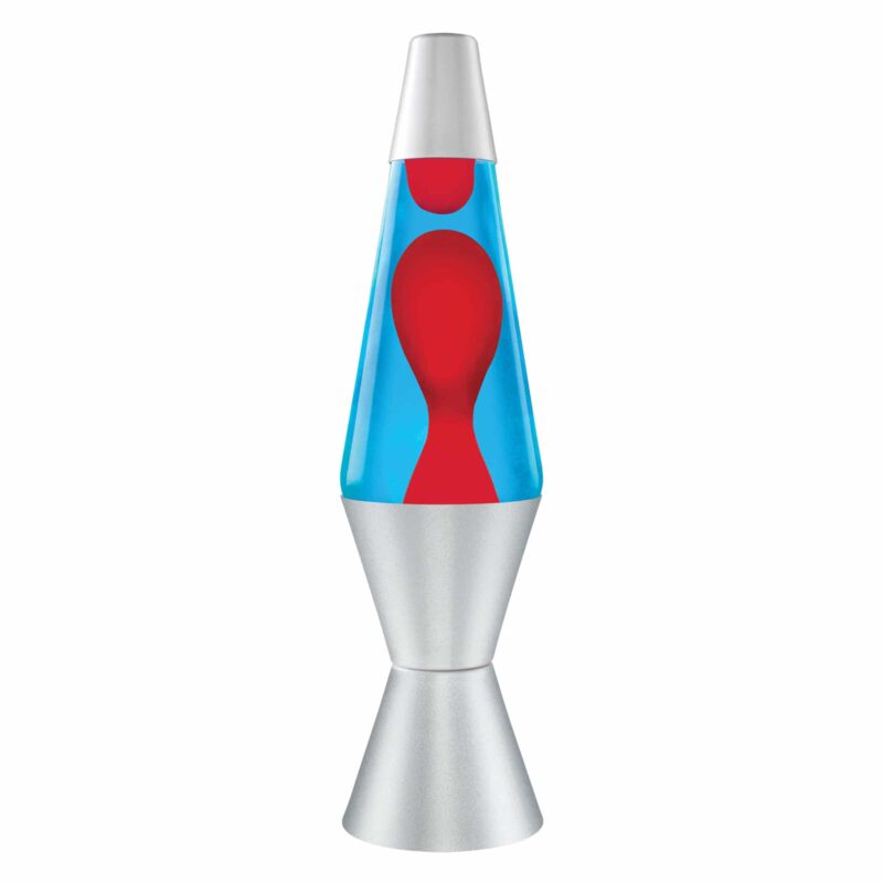 14.5″ LAVA Lamp – Red/Blue/Silver - US 4970