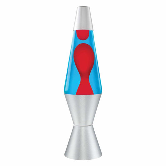 14.5″ LAVA Lamp – Red/Blue/Silver - US 4970