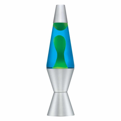 14.5” LAVA Lamp – Yellow/Blue/Silver - US 3883