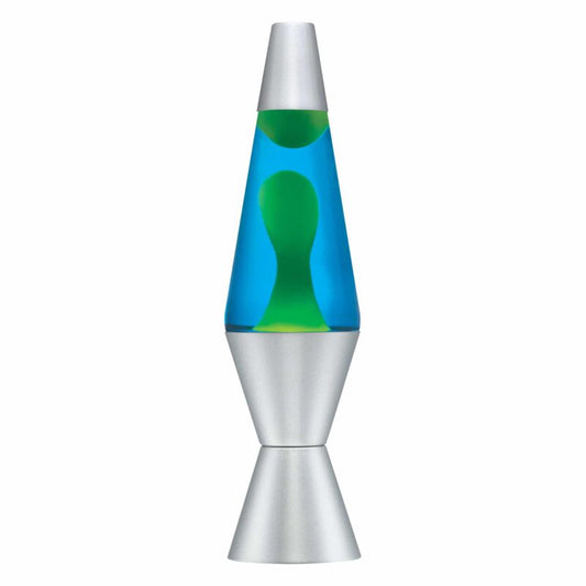 14.5” LAVA Lamp – Yellow/Blue/Silver - US 3883