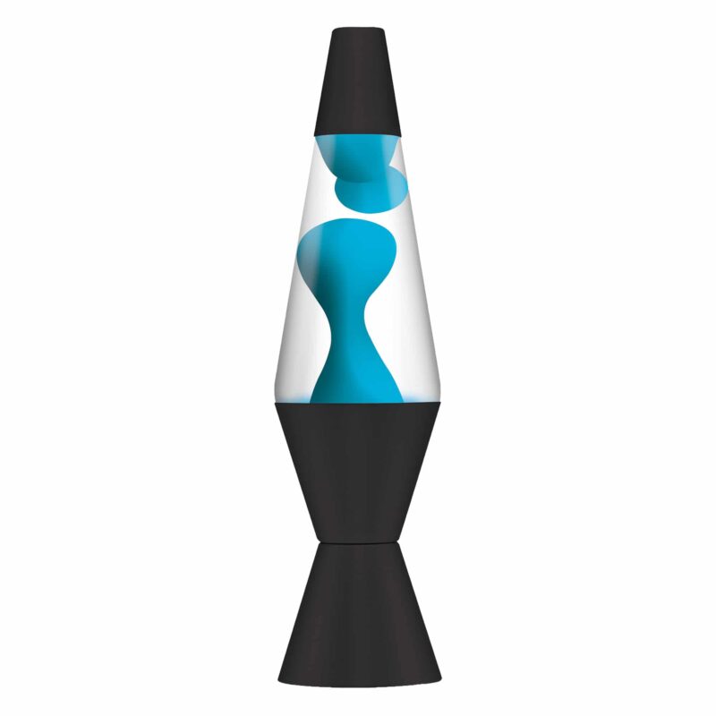 14.5″ LAVA Lamp Neon – Blue/Clear/Black - US 2173