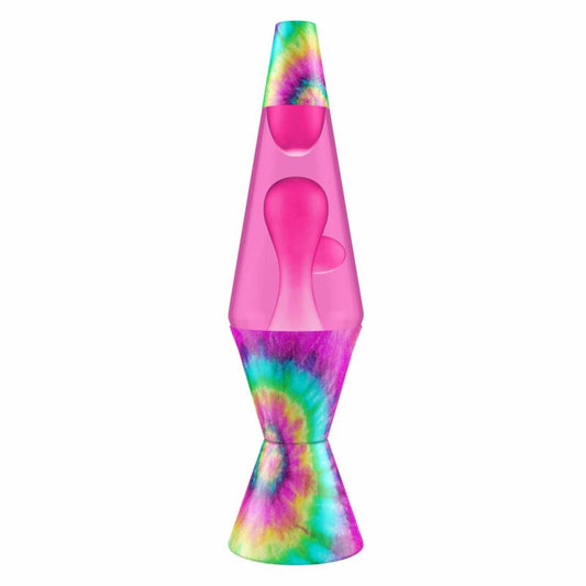 14.5″ LAVA Lamp – Tie Dye Pink Spiral - US 7942