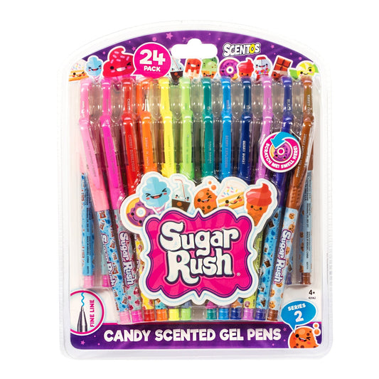 24 Sugar Rush Gel Pens – Scented - US 4034
