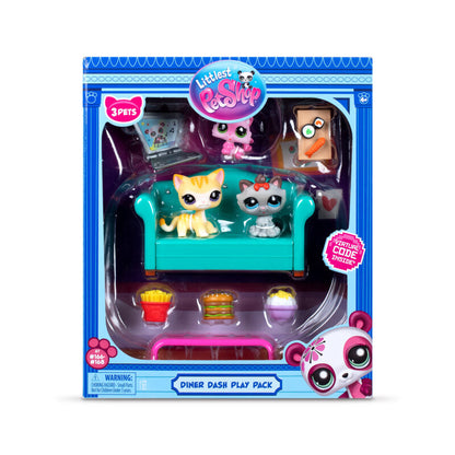 Littlest Pet Shop Diner Dash Play Pack - US 8895