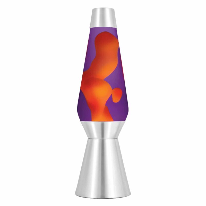 27″ LAVA Lamp Grande – Yellow/Purple/Silver - US 3087
