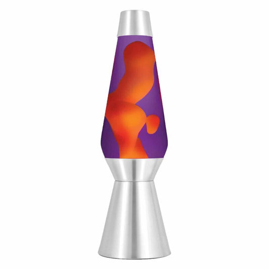27″ LAVA Lamp Grande – Yellow/Purple/Silver - US 3087