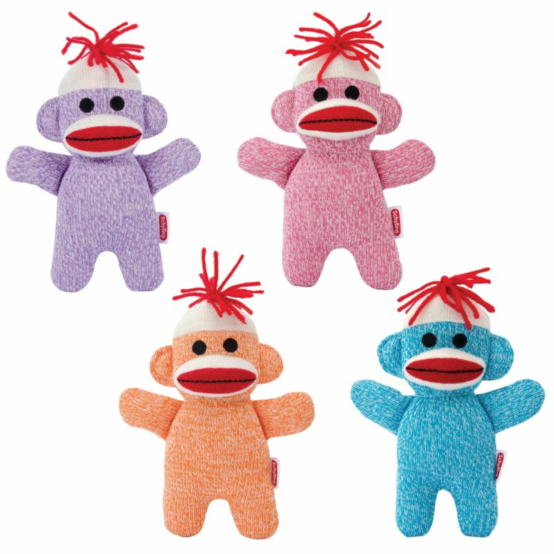 Sock Monkey Babies – Assorted Colors - US 6882