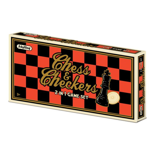 Chess &amp; Checkers Set - US 5509