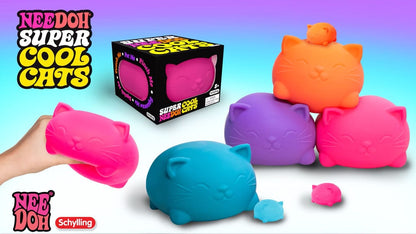 Super NeeDoh Cool Cats - US 8087