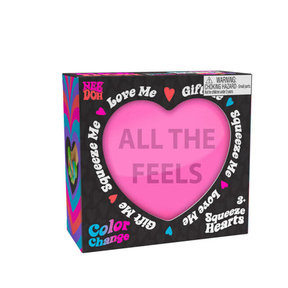 NeeDoh Color Change Squeeze Heart - US 5012