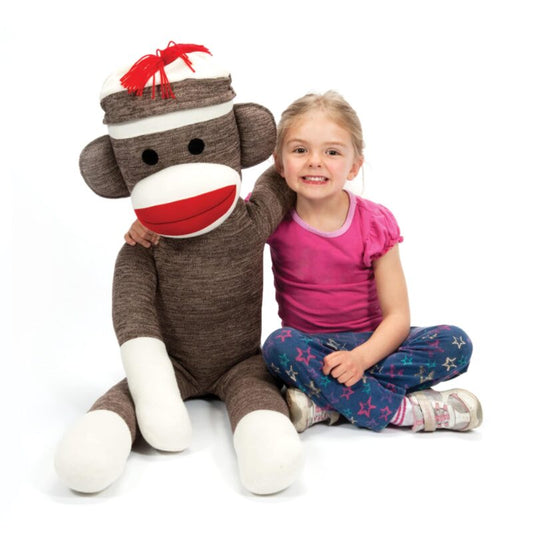 Jumbo Sock Monkey - US 8898
