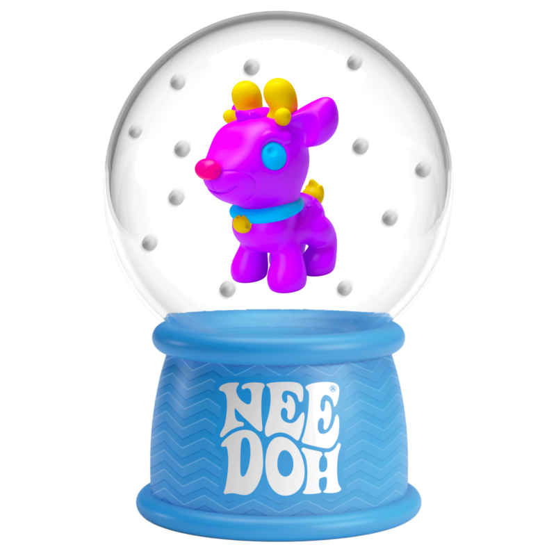 NeeDoh Squish N Flow Snow Globe - US 7507