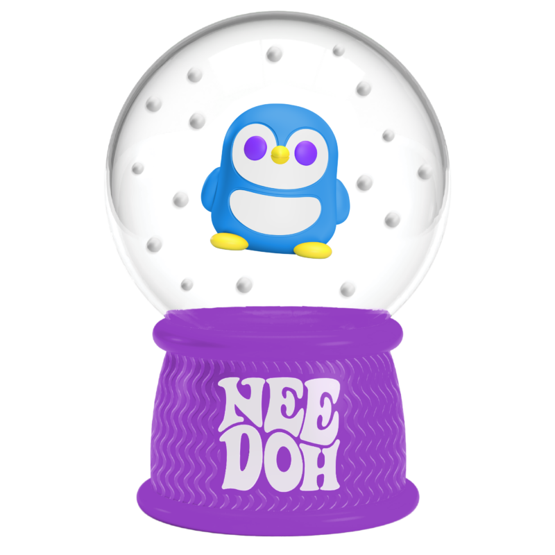 NeeDoh Squish N Flow Snow Globe - US 7507