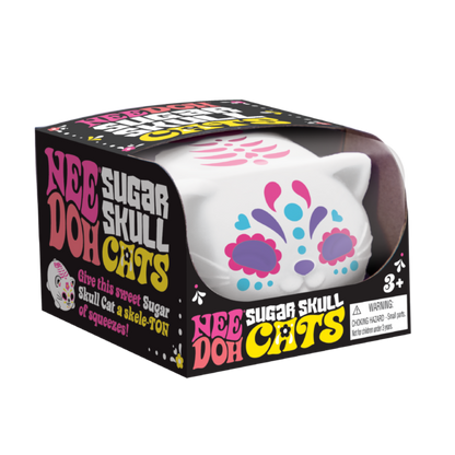NeeDoh Sugar Skull Cats - US 4363