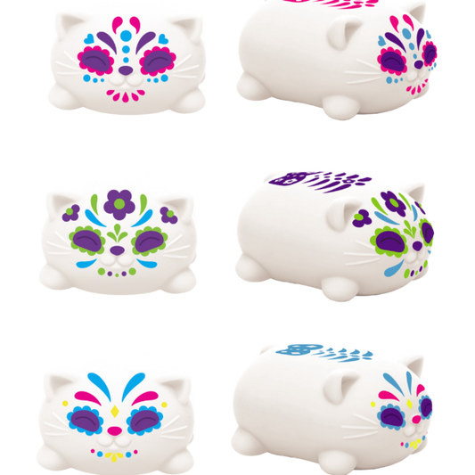 NeeDoh Sugar Skull Cats - US 4363