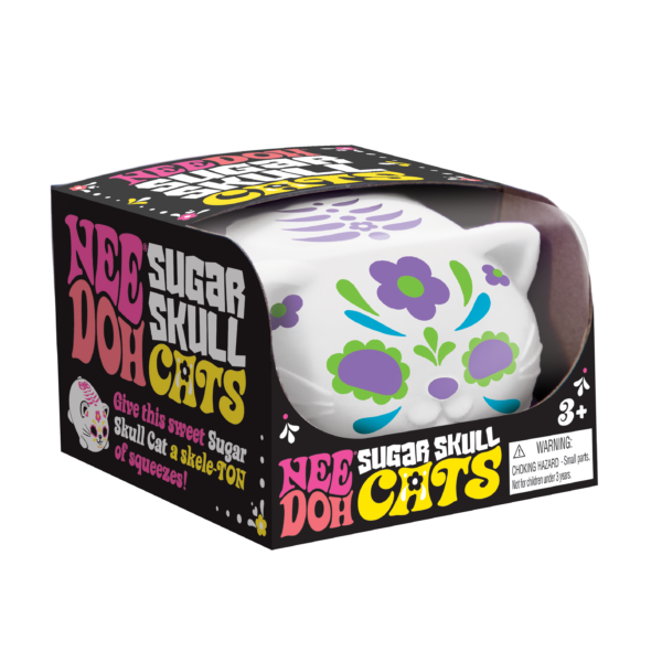 NeeDoh Sugar Skull Cats - US 4363