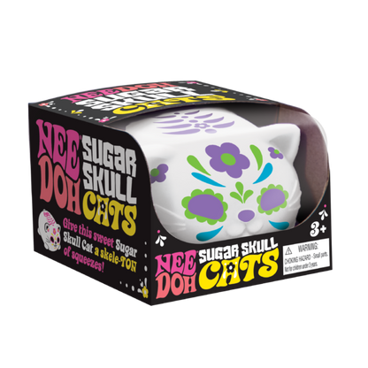 NeeDoh Sugar Skull Cats - US 4363