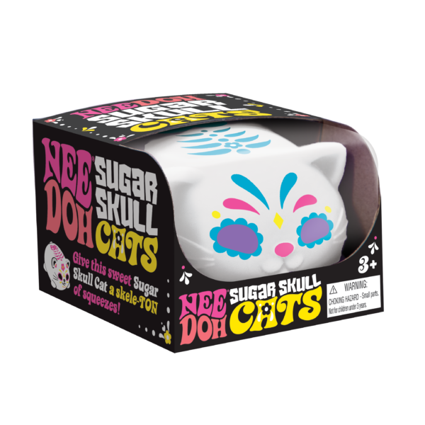 NeeDoh Sugar Skull Cats - US 4363