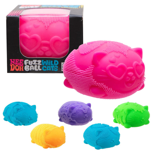NeeDoh® Fuzz Ball Wild Cats - US 4398